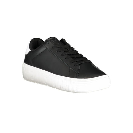 Tommy Hilfiger Black Polyurethane Men Sneaker Tommy Hilfiger
