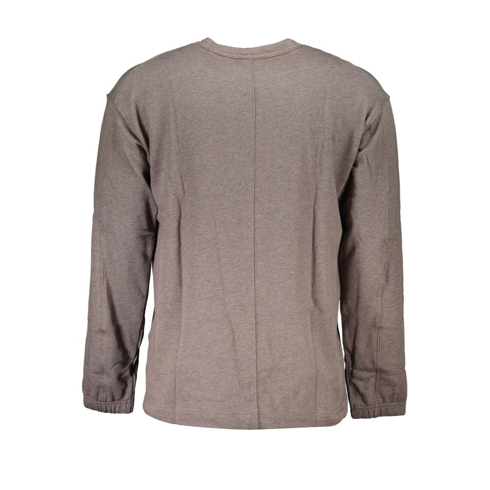 Calvin Klein Marrone Cotton Men Sweatshirt Calvin Klein