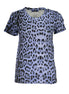 Cavalli Class Azzurro Cotton Women T-Shirt Cavalli Class
