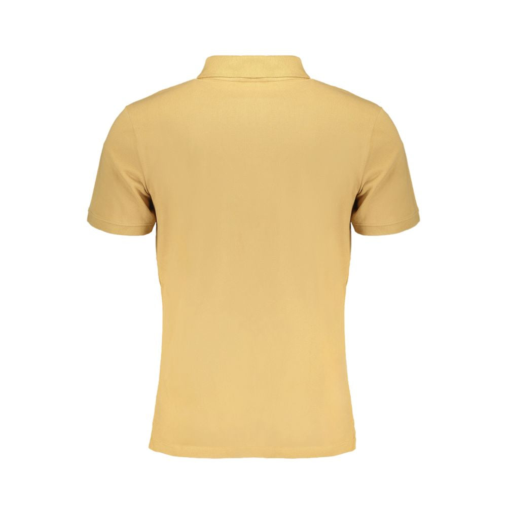 Timberland Beige Cotton Men Polo Timberland