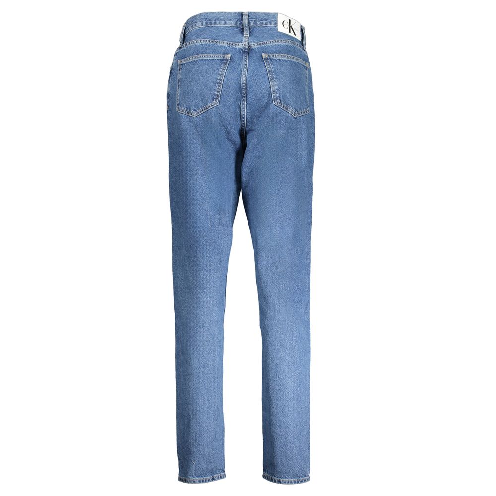 Calvin Klein Blu Cotton Womens Jeans Calvin Klein