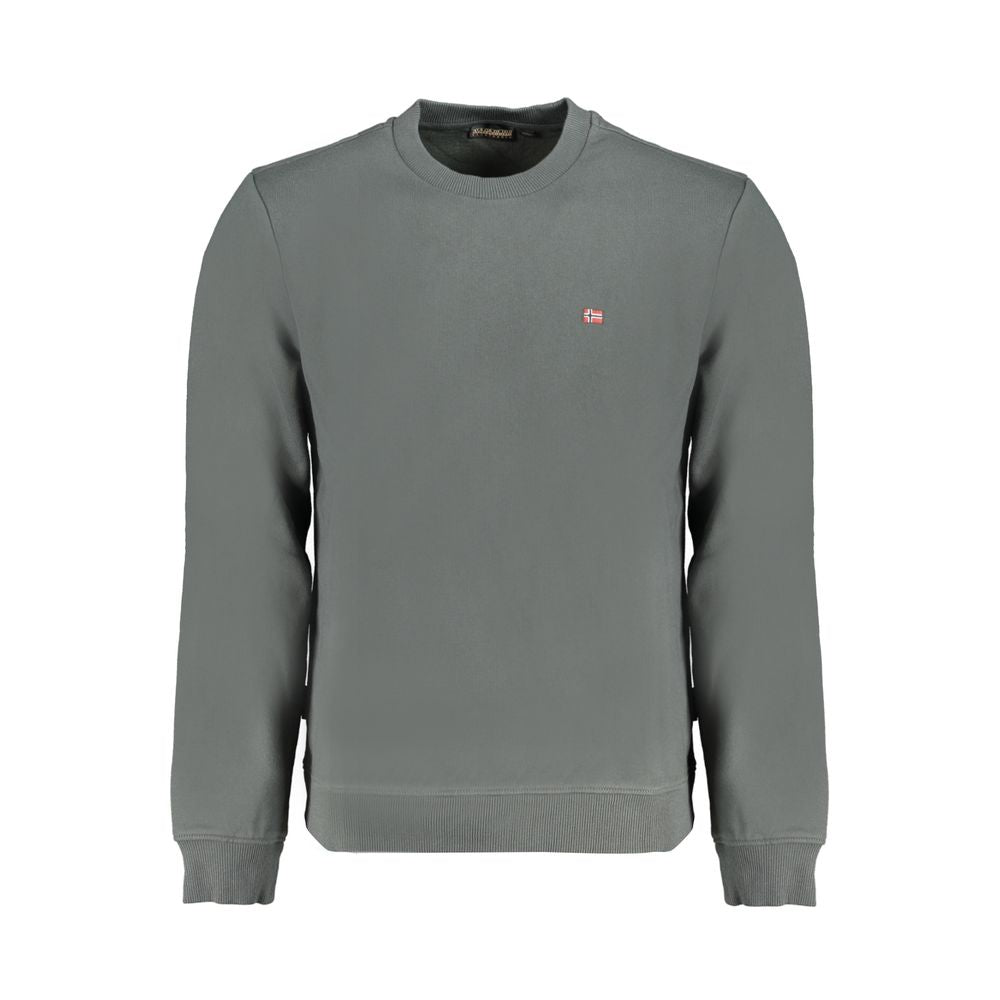 Napapijri Verde Cotton Male Sweatshirt Napapijri