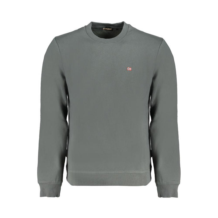 Napapijri Verde Cotton Male Sweatshirt Napapijri
