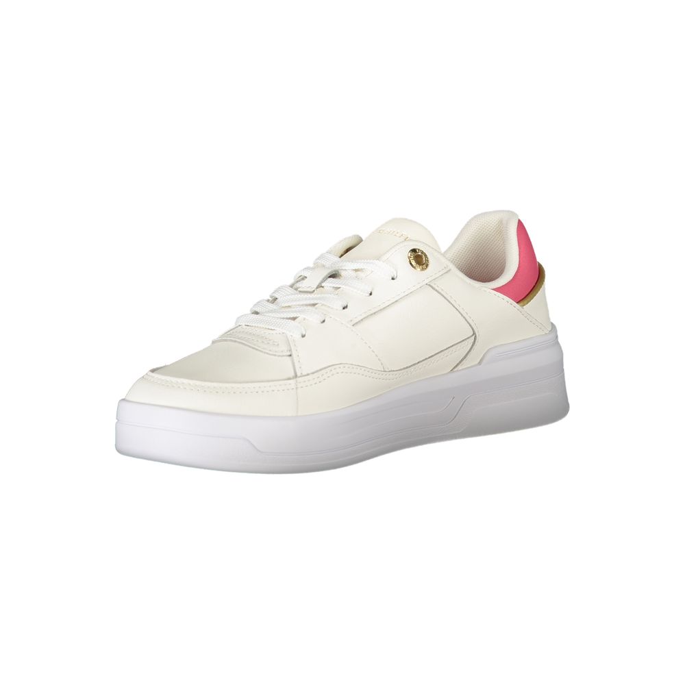 Tommy Hilfiger White Polyethylene Women Sneaker Tommy Hilfiger