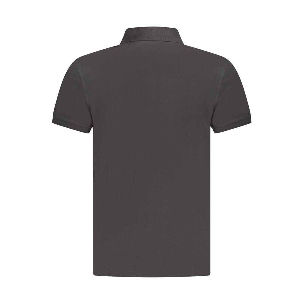 Timberland Black Cotton Men's Polo Shirt Timberland