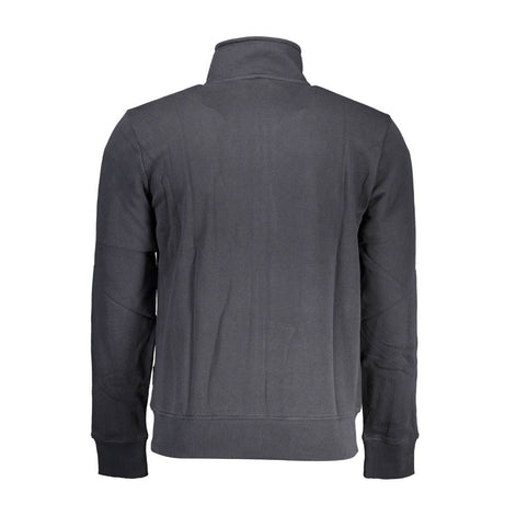 Napapijri Black Cotton Men Sweater Napapijri