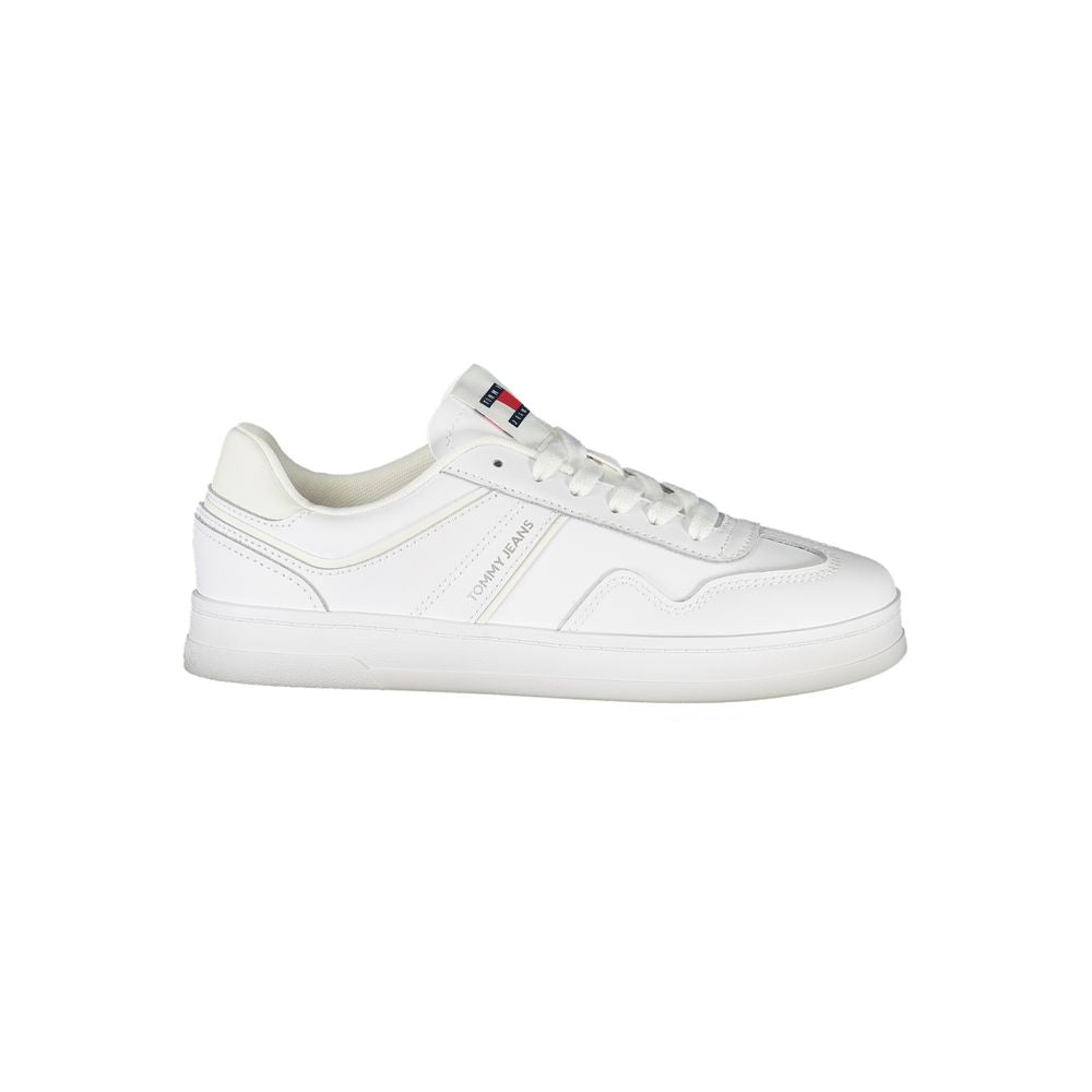Tommy Hilfiger White Polyethylene Women Sneaker Tommy Hilfiger