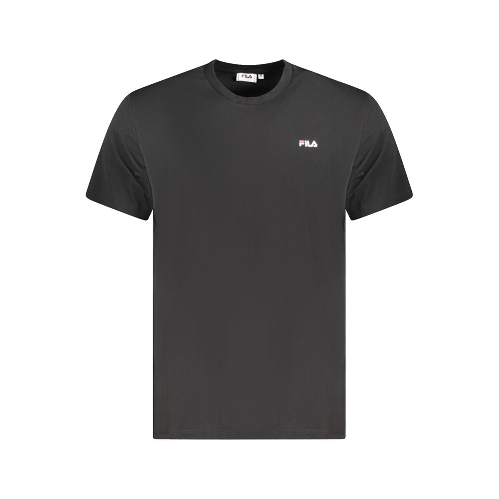 Fila Black Cotton Men T-Shirt Fila
