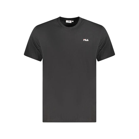 Fila Black Cotton Men T-Shirt Fila