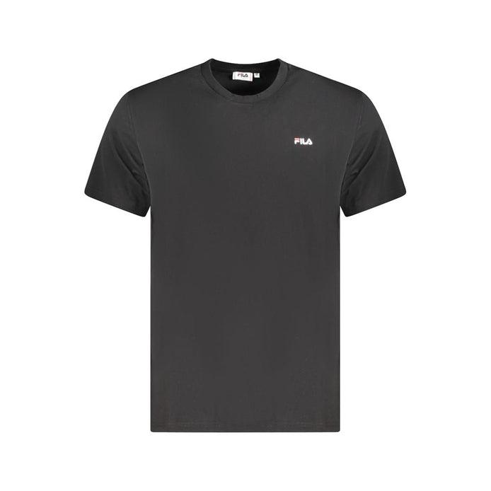 Fila Black Cotton Men T-Shirt Fila