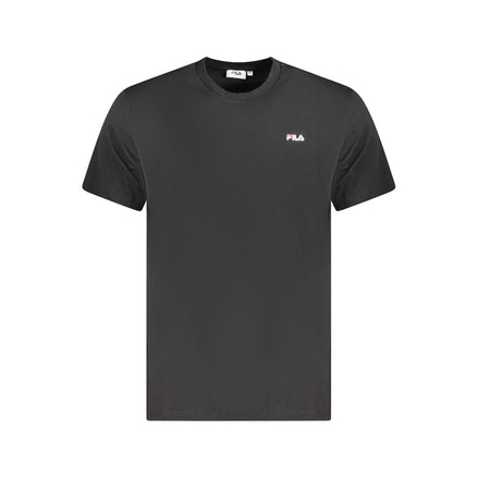 Fila Black Cotton Men T-Shirt Fila