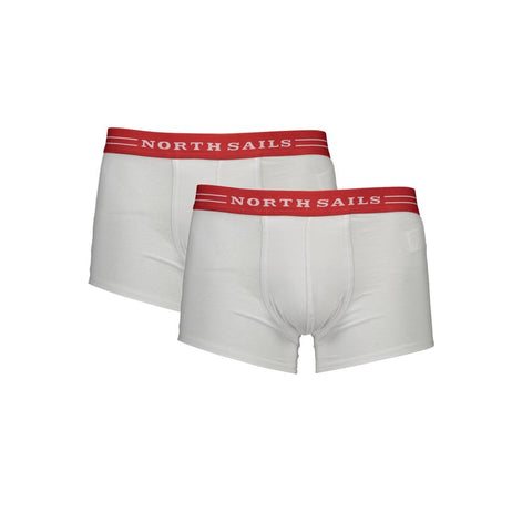 North Sails White Cotton Men Boxer North Sails