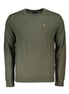 Napapijri Green Fabric Men Sweater Napapijri