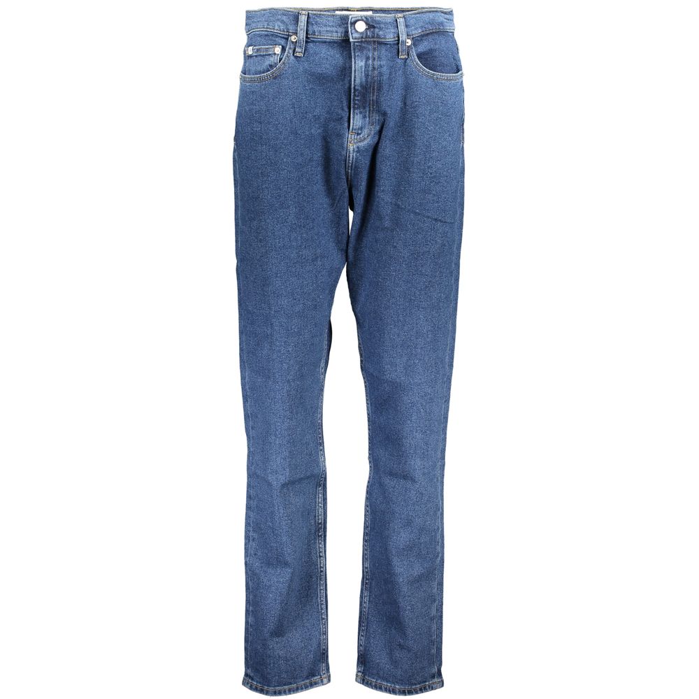 Calvin Klein Blue Cotton Women's Jean Calvin Klein