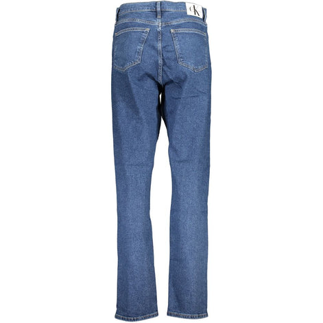 Calvin Klein Blue Cotton Women's Jean Calvin Klein