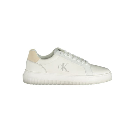 Calvin Klein White Polyethylene Men Sneaker Calvin Klein