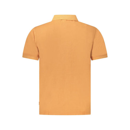 Pepe Jeans Arancione Cotton Men Polo Pepe Jeans