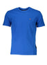 Napapijri Blu Cotton Men T-Shirt Napapijri