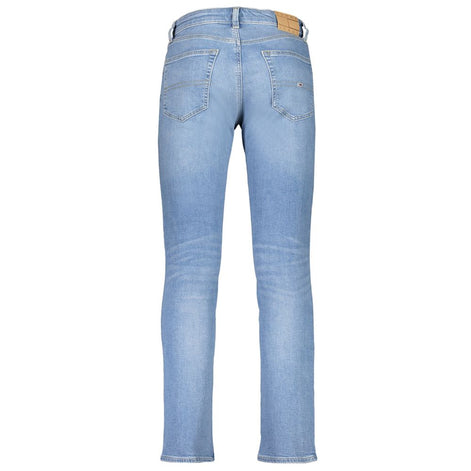 Jean Tommy Hilfiger bleu clair en coton pour homme