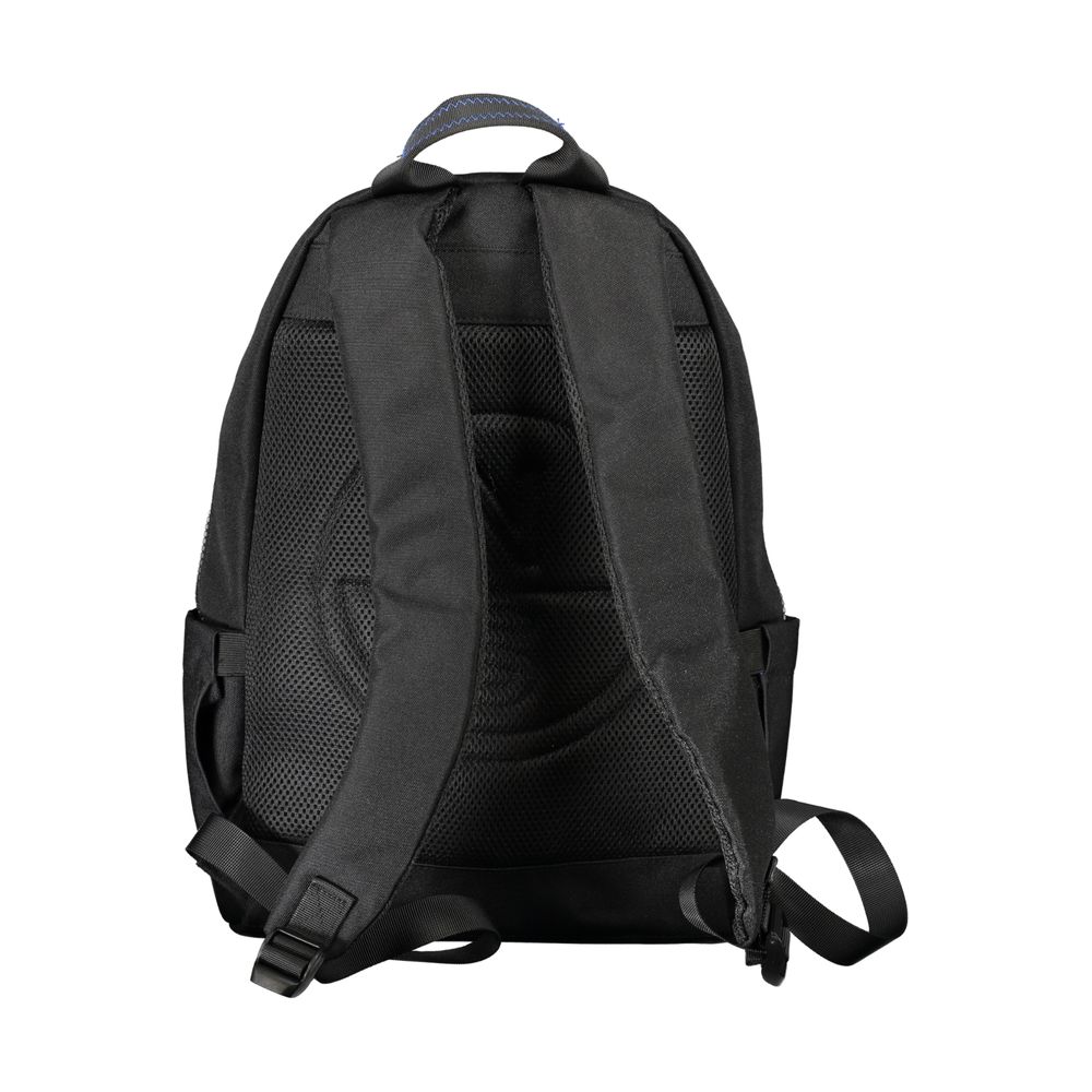 North Sails Black Polyester Men Backpack North Sails
