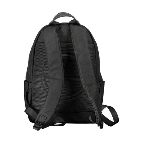 North Sails Black Polyester Men Backpack North Sails