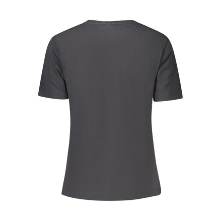 North Sails Black Cotton Women T-Shirt North Sails