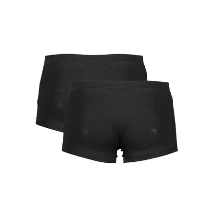 North Sails Black Cotton Men Boxer Pack North Sails
