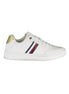 Tommy Hilfiger White Leather Women Sneaker Tommy Hilfiger