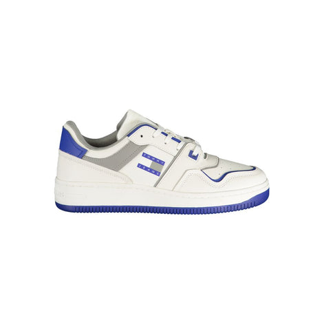 Tommy Hilfiger White Polyethylene Men Sneaker Tommy Hilfiger