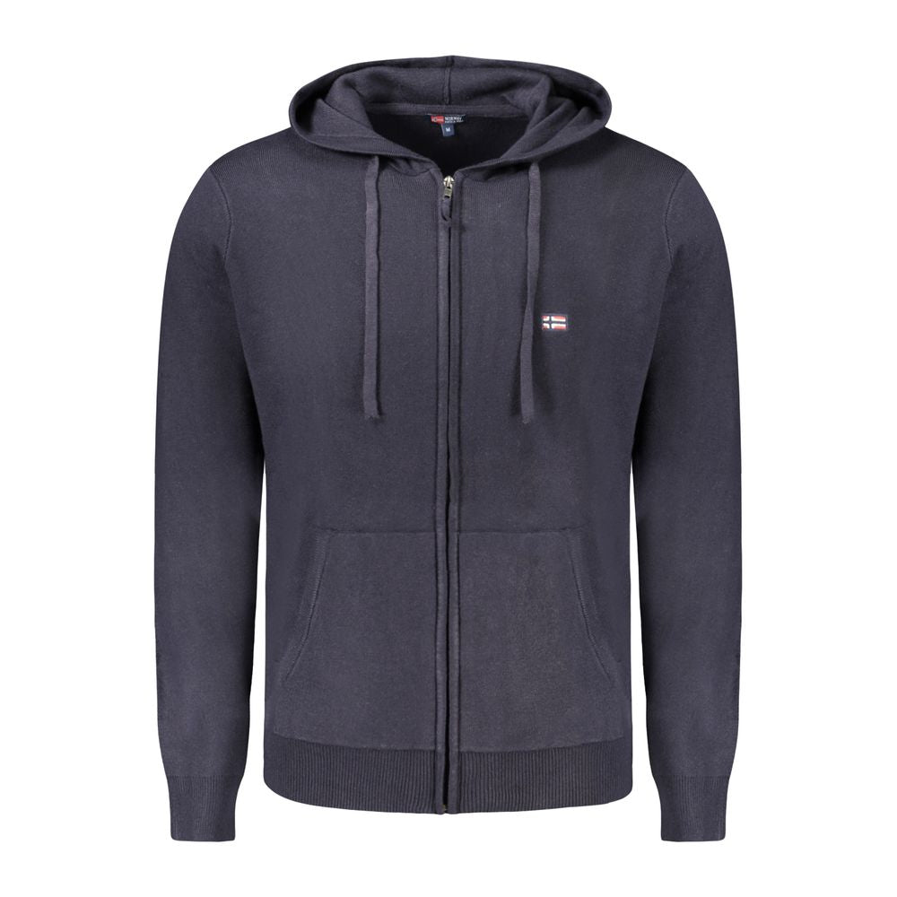 Norway 1963 Blue Polyester Cardigan Norway 1963