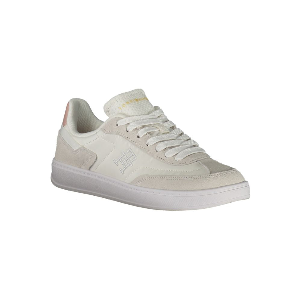 Tommy Hilfiger White Polyethylene Women Sneaker Tommy Hilfiger