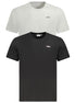 Fila Black Cotton Men T-Shirt Fila