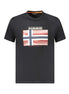 Napapijri Black Cotton Men T-Shirt Napapijri
