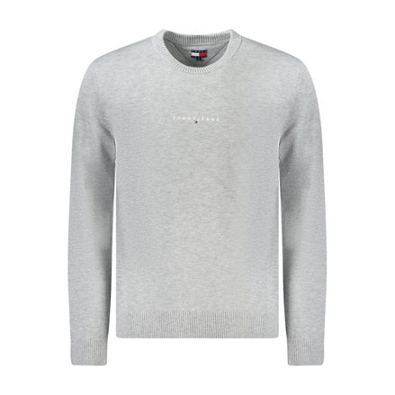 Tommy Hilfiger Grigio Polyester Men's Sweater Tommy Hilfiger