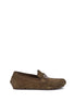 Fendi Brown Rubber Slip-On Loafers Fendi