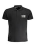 Cavalli Class Black Cotton Men's Polo Shirt Cavalli Class