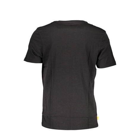 Timberland Black Organic Cotton Men T-Shirt Timberland