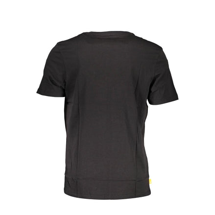 Timberland Black Organic Cotton Men T-Shirt Timberland
