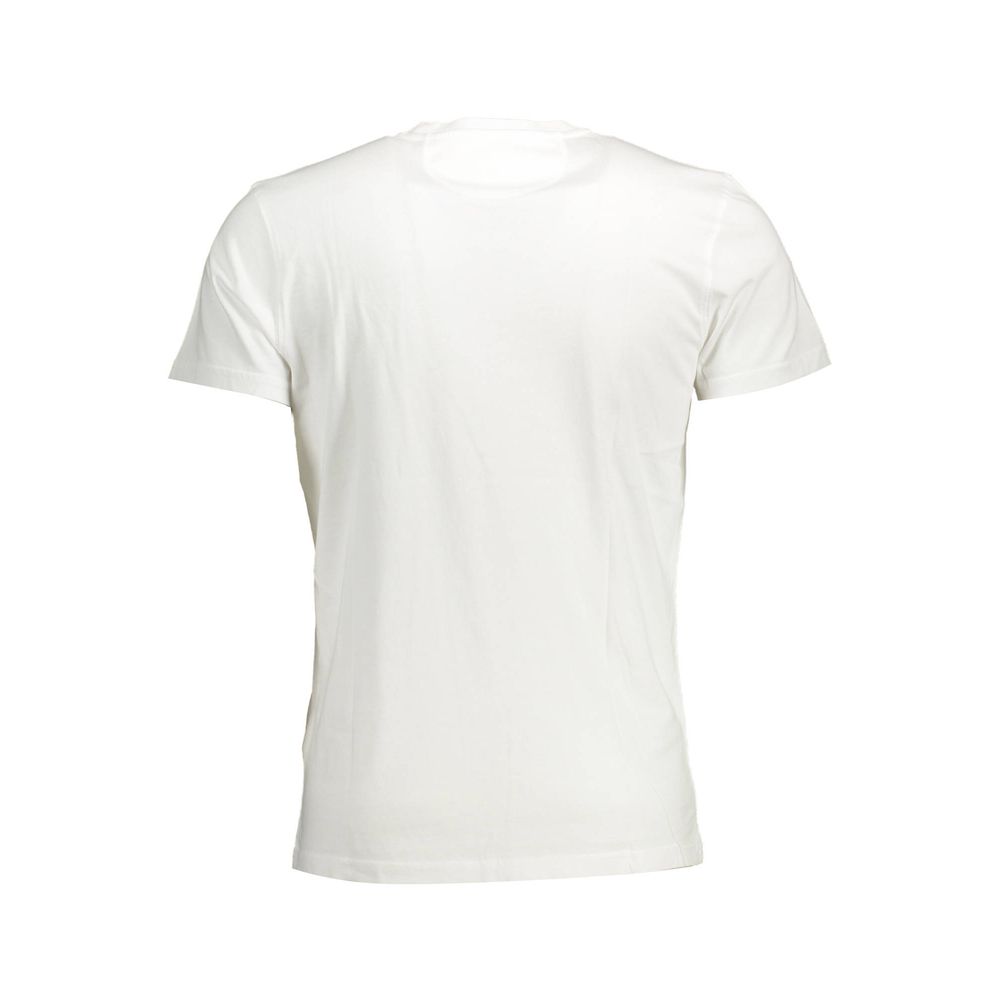 La Martina Bianco Cotton Men T-Shirt La Martina