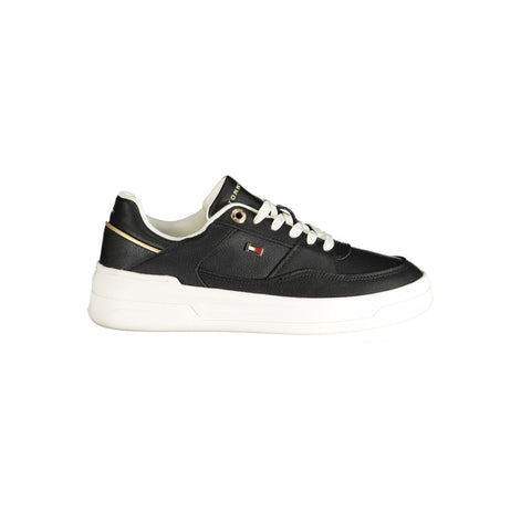 Tommy Hilfiger Black Polyethylene Women Sneaker Tommy Hilfiger