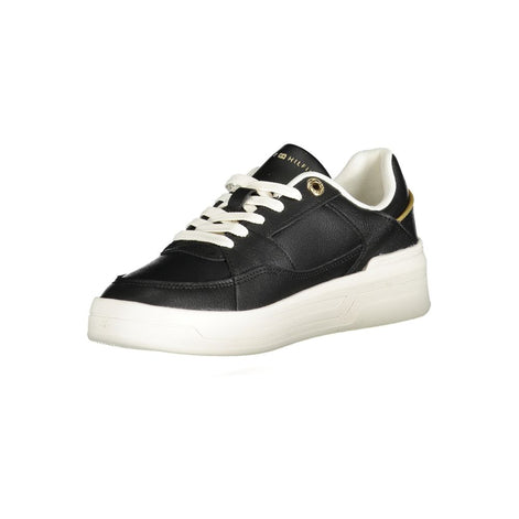 Tommy Hilfiger Black Polyethylene Women Sneaker Tommy Hilfiger
