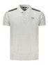 Cavalli Class Grigio Cotton Men's Polo Shirt Cavalli Class