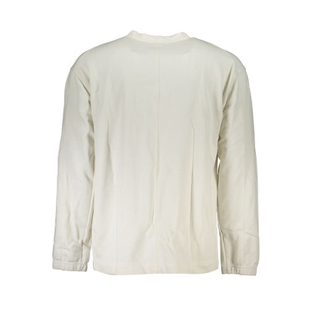 Calvin Klein White Cotton Men Sweater Calvin Klein
