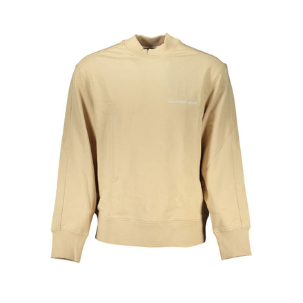 Calvin Klein Beige Cotton Sweatshirt Calvin Klein