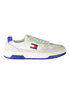 Tommy Hilfiger White Leather Men Sneaker Tommy Hilfiger