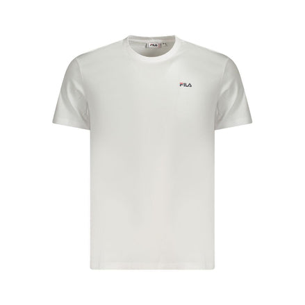 Fila White Cotton Men T-Shirt Fila
