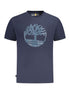Timberland Blue Cotton Men T-Shirt Timberland