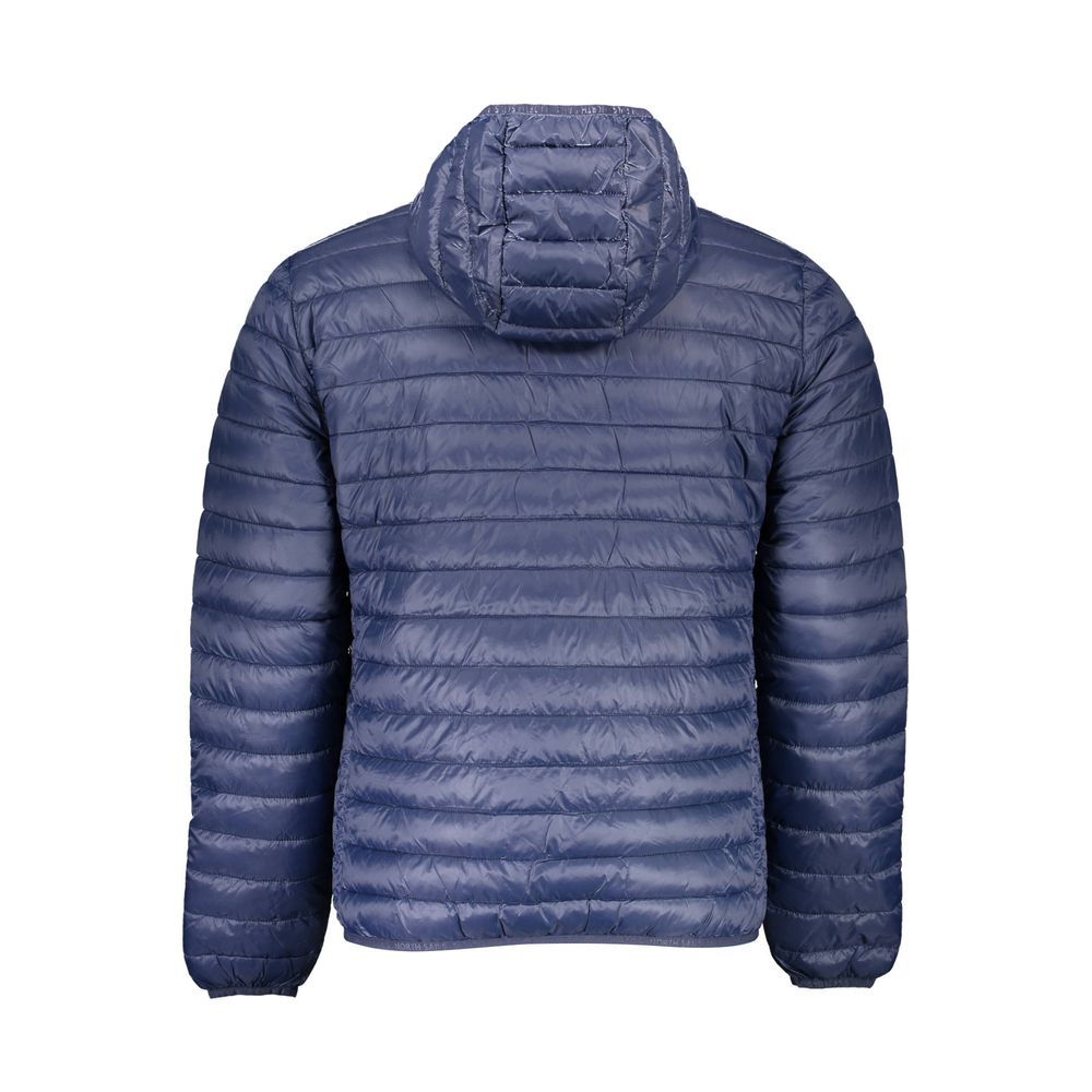 North Sails Blue Polyamide Men Jacket North Sails