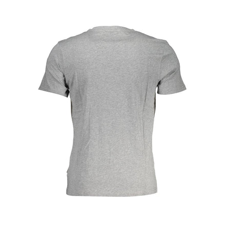 Napapijri Grigio Cotton Mens T-Shirt Napapijri