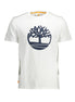 Timberland White Cotton Men T-Shirt Timberland